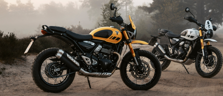 NOUVELLE TRIUMPH SCRAMBLER 400 XC 